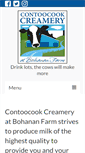 Mobile Screenshot of contoocookcreamery.com